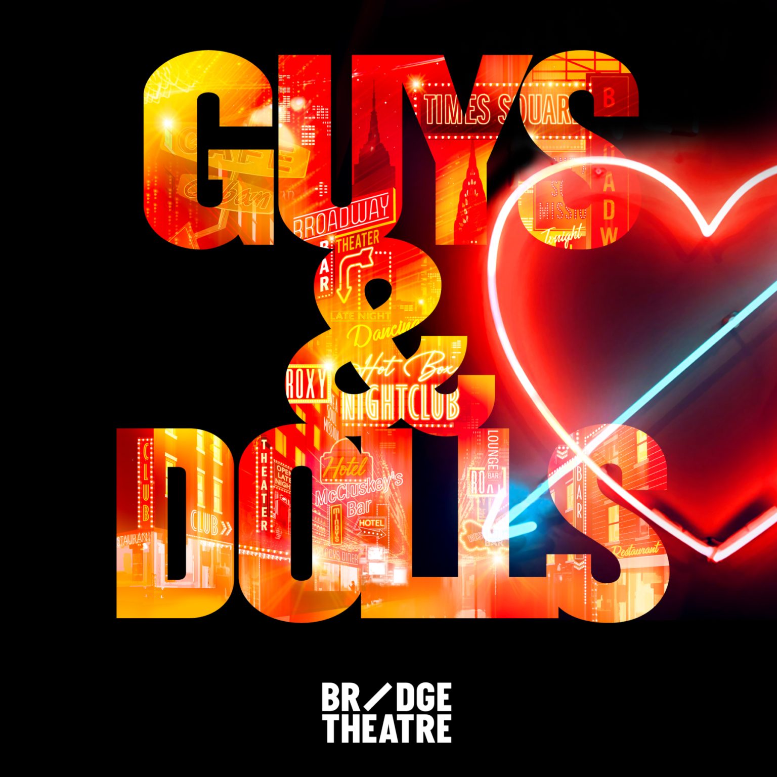 Guys & Dolls The Musical, Bridge Theatre London Begins at 40