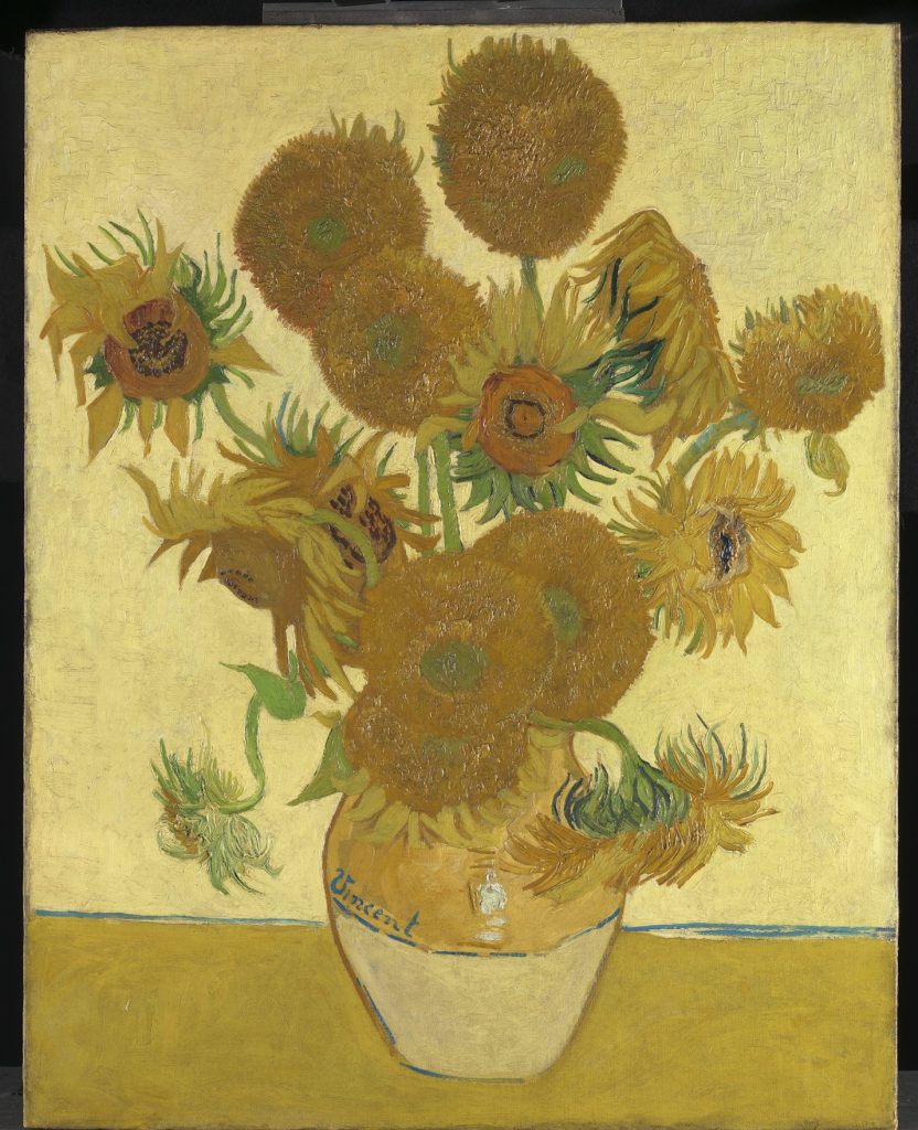 Vincent Van Gogh, Sunflowers, 1888 ©The National Gallery, London