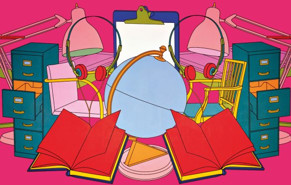 Michael Craig-Martin, Untitled (painting), 2010. Acrylic on aluminium, 200 x 350 cm. Gagosian, London. © Michael Craig-Martin. Photo: Dave Morgan. Image courtesy of Gagosian